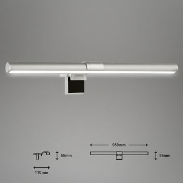 Briloner 2303-014 - LED Prigušivo osvjetljenje za monitor LED/3,5W/5V 3000/4500/6500K