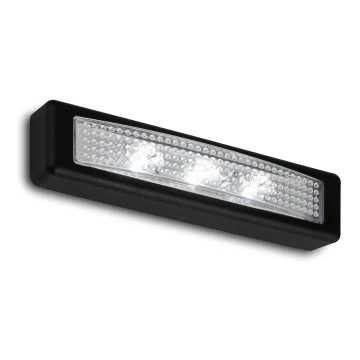 Briloner 2689-035 - LED Orijentacijska svjetiljka na dodir LERO LED/0,18W/3xAAA crna