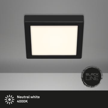 Briloner 3466-415 - LED Stropna svjetiljka FIRE LED/16,5W/230V 22,5x22,5 cm