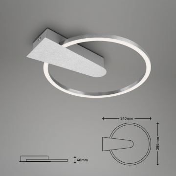Briloner 3542-018 - LED Prigušiva stropna svjetiljka FRAME LED/12W/230V 3000K