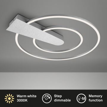 Briloner 3543-018 - LED Prigušiva stropna svjetiljka NICO LED/25W/230V krom