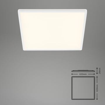 Briloner 7158-416 - LED Stropna svjetiljka SLIM LED/22W/230V 42x42 cm
