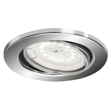 Briloner 7277-038 - SET 3x LED Prigušiva ugradbena svjetiljka za kupaonicu 1xGU10/5W/230V IP23