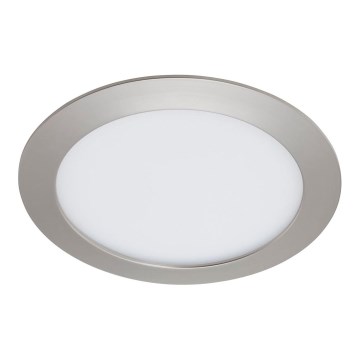 Briloner 7291-012 - LED Prigušiva ugradbena svjetiljka za kupaonicu FLAT LED/12W/230V pr. 17 cm IP44