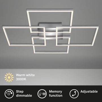 Briloner - LED Prigušivi nadgradni luster FRAME 4xLED/12W/230V