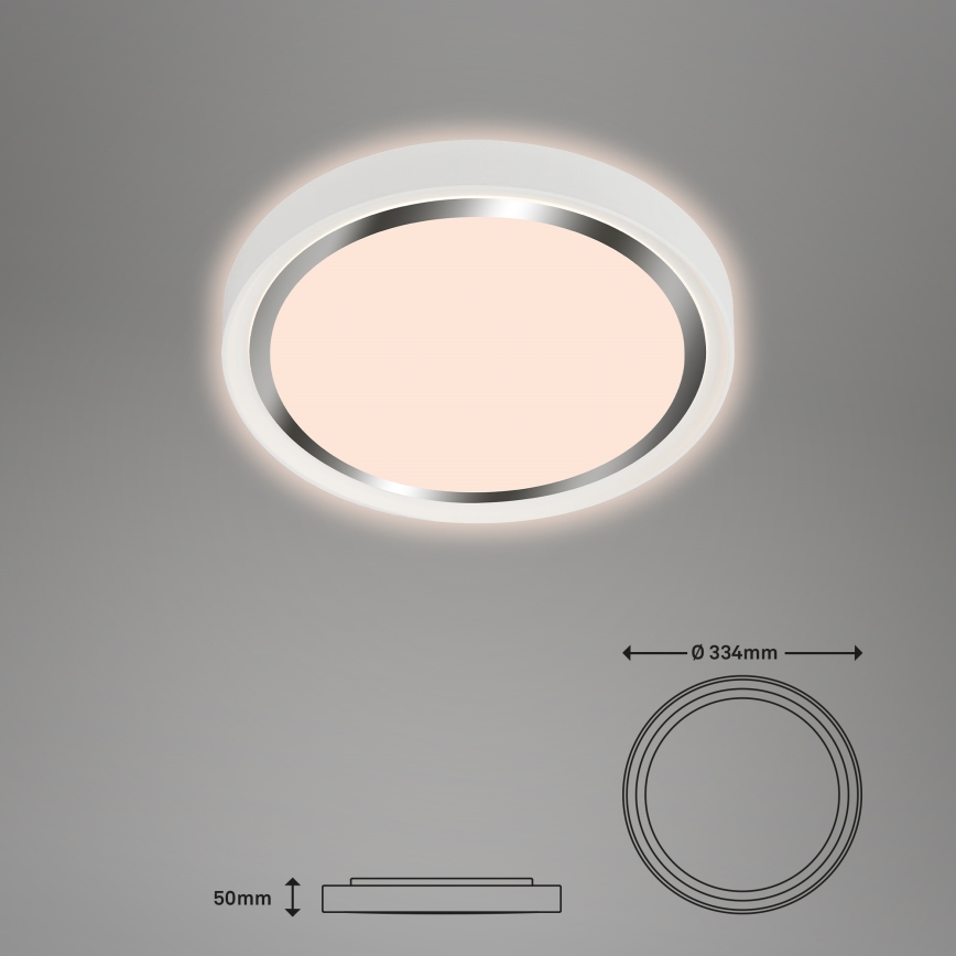 Briloner - LED Stropna svjetiljka KAHIKO LED/15W/230V bijela