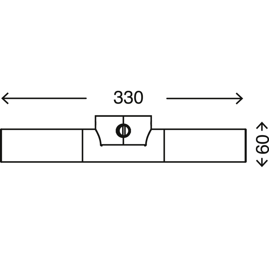 Briloner - Rasvjeta za ogledalo SPLASH 2xE14/9W/230V