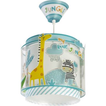 Dalber D-76112 - Dječji luster MY LITTLE JUNGLE 1xE27/60W/230V