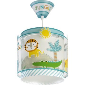 Dalber D-76112 - Dječji luster MY LITTLE JUNGLE 1xE27/60W/230V