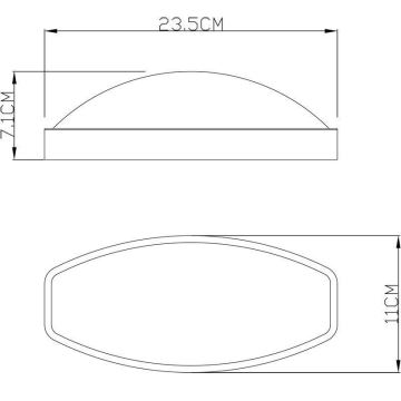 Deko-Light 731092 - LED Vanjska zidna svjetiljka ERIDANI LED/13W/230V IP44 antracit