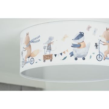 Duolla - LED Dječja stropna svjetiljka CORTINA LED/26W/230V pr. 40 cm 4000K