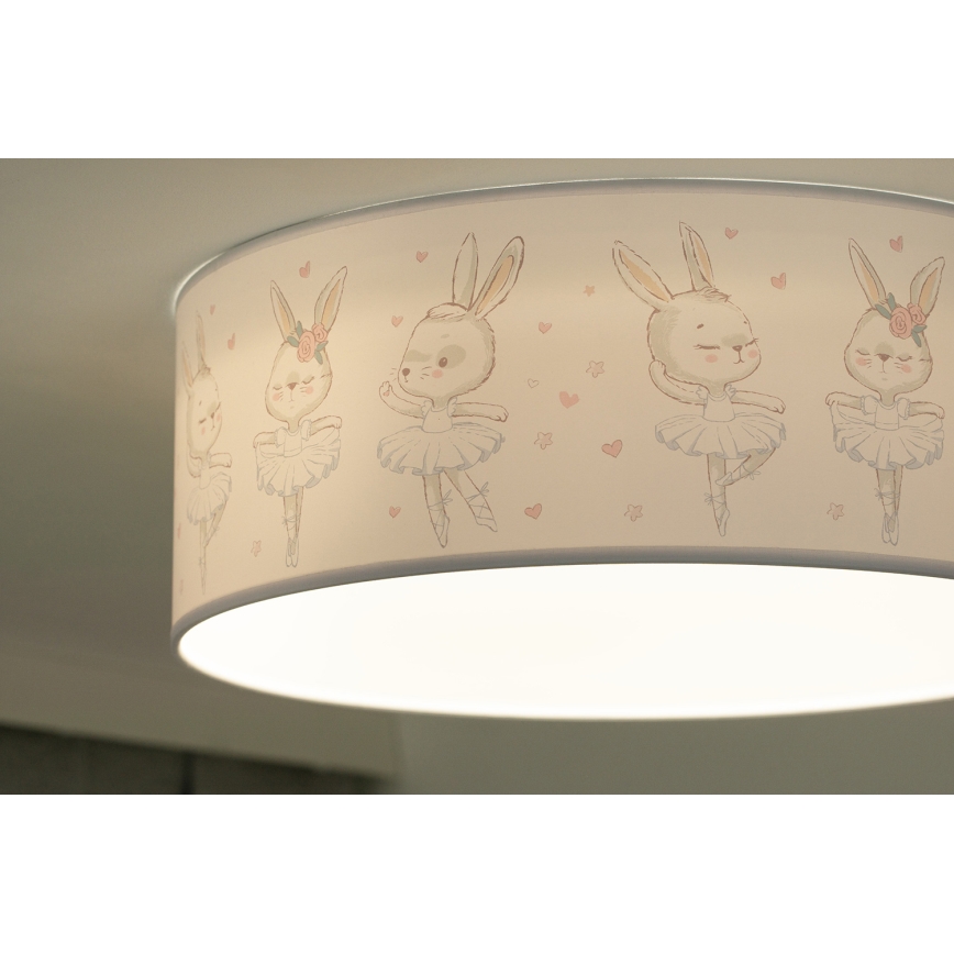 Duolla - LED Dječja stropna svjetiljka CORTINA LED/26W/230V pr. 40 cm 4000K