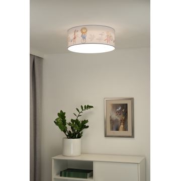 Duolla - LED Dječja stropna svjetiljka CORTINA LED/26W/230V pr. 40 cm 4000K