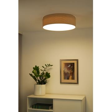 Duolla - LED Stropna svjetiljka CORTINA LED/26W/230V pr. 30 cm 4000K bež