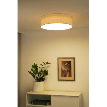 Duolla - LED Stropna svjetiljka CORTINA LED/26W/230V pr. 30 cm 4000K krem