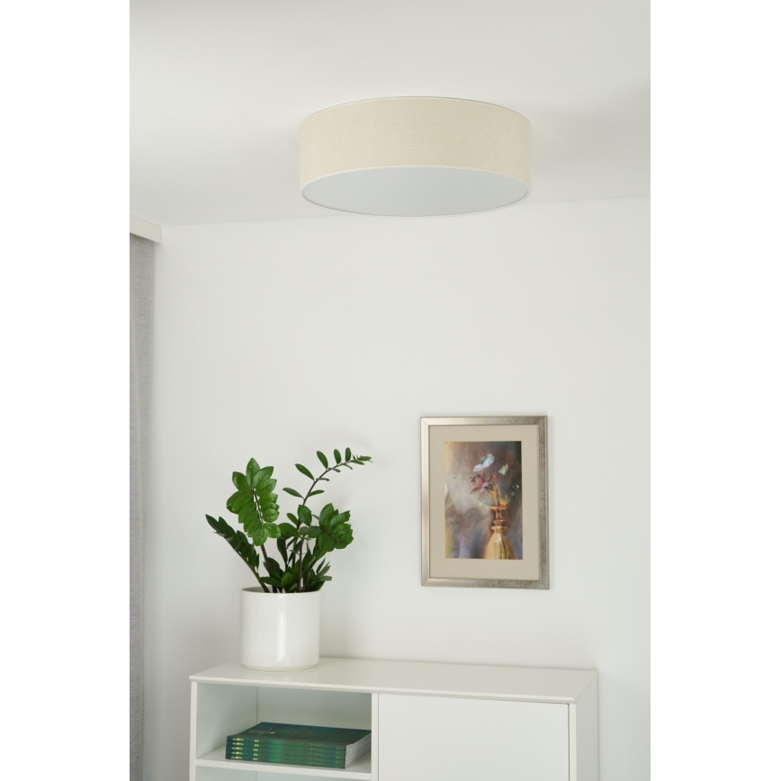 Duolla - LED Stropna svjetiljka CORTINA LED/26W/230V pr. 30 cm 4000K krem