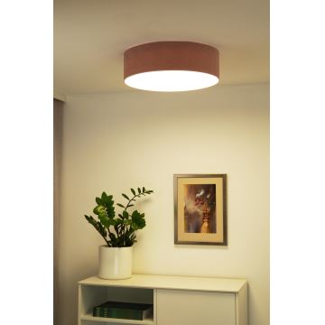 Duolla - LED Stropna svjetiljka CORTINA LED/26W/230V pr. 30 cm 4000K ružičasta