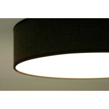 Duolla - LED Stropna svjetiljka CORTINA LED/26W/230V pr. 30 cm 4000K smeđa