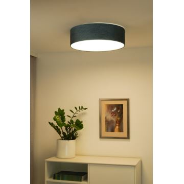 Duolla - LED Stropna svjetiljka CORTINA LED/26W/230V pr. 30 cm 4000K tirkizna