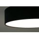 Duolla - LED Stropna svjetiljka CORTINA LED/26W/230V pr. 30 cm crna