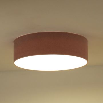 Duolla - LED Stropna svjetiljka CORTINA LED/26W/230V pr. 30 cm ružičasta