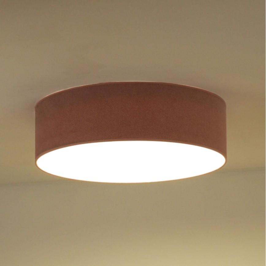 Duolla - LED Stropna svjetiljka CORTINA LED/26W/230V pr. 30 cm ružičasta