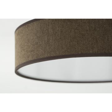 Duolla - LED Stropna svjetiljka CORTINA LED/26W/230V pr. 30 cm smeđa