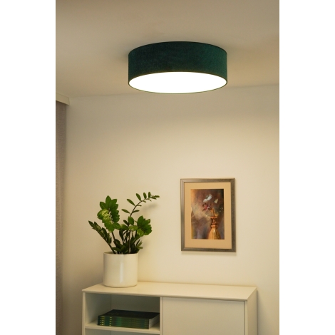 Duolla - LED Stropna svjetiljka CORTINA LED/26W/230V pr. 30 cm zelena