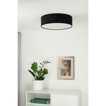 Duolla - LED Stropna svjetiljka CORTINA LED/26W/230V pr. 45 cm 4000K crna