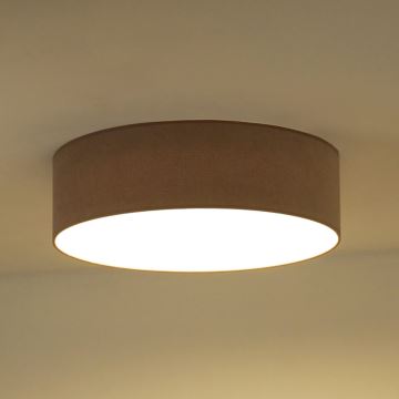 Duolla - LED Stropna svjetiljka CORTINA LED/26W/230V pr. 45 cm 4000K smeđa