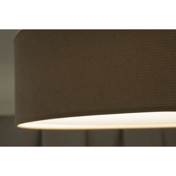 Duolla - LED Stropna svjetiljka CORTINA LED/26W/230V pr. 45 cm 4000K smeđa