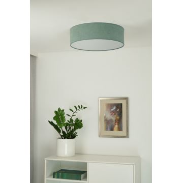 Duolla - LED Stropna svjetiljka CORTINA LED/26W/230V pr. 45 cm 4000K tirkizna