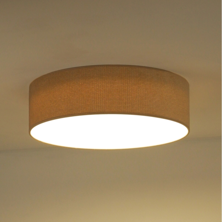 Duolla - LED Stropna svjetiljka CORTINA LED/26W/230V pr. 45 cm bež