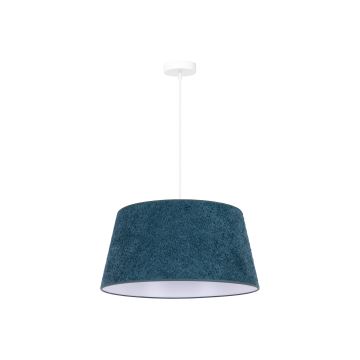 Duolla - Luster na sajli BOUCLE 1xE27/15W/230V pr. 50 cm tirkizna