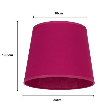 Duolla - Sjenilo CLASSIC M E27 pr. 24 cm ružičasta