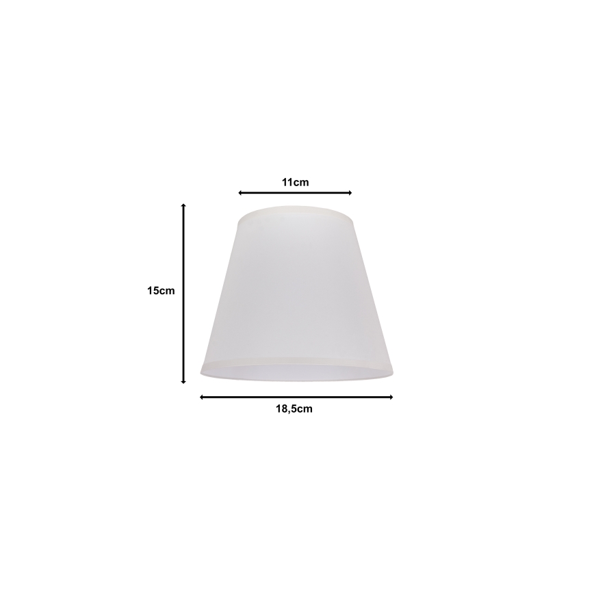 Duolla - Sjenilo SOFIA XS E14 pr. 18,5 cm bijela