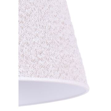 Duolla - Stolna lampa BOUCLE 1xE27/15W/230V bijela/drvo