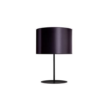 Duolla - Stolna lampa CANNES 1xE14/15W/230V 20 cm crna/srebrna