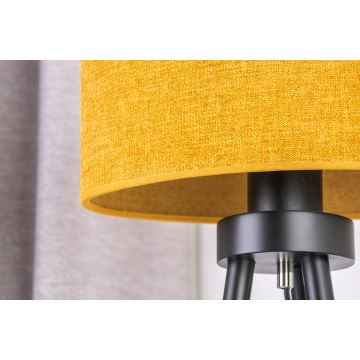 Duolla - Stolna lampa OVAL 1xE27/15W/230V smeđa