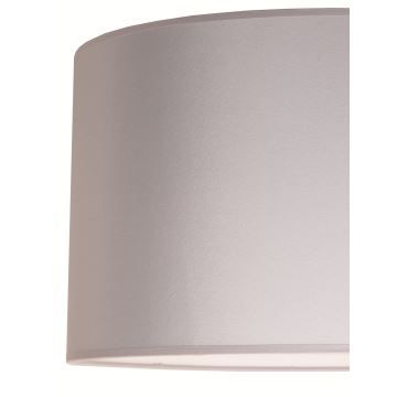 Duolla - Stropna svjetiljka DORSET 1xE27/40W/230V siva