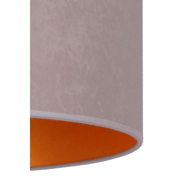 Duolla - Stropna svjetiljka ROLLER 1xE27/15W/230V pr. 40 cm siva/zlatna