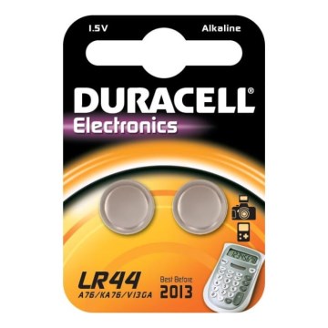 Duracell - 2 kom Alkalna baterija LR44/A76 1,5V 150 mAh