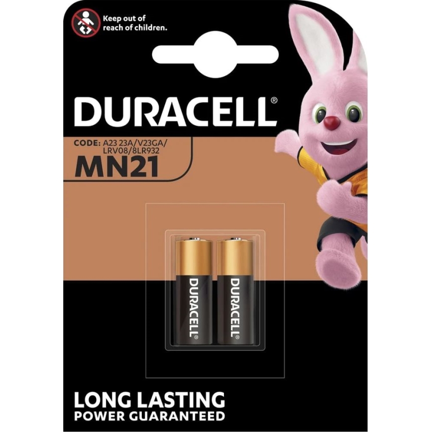 Duracell - 2 kom Alkalna baterija MN21/A23 12V 50 mAh