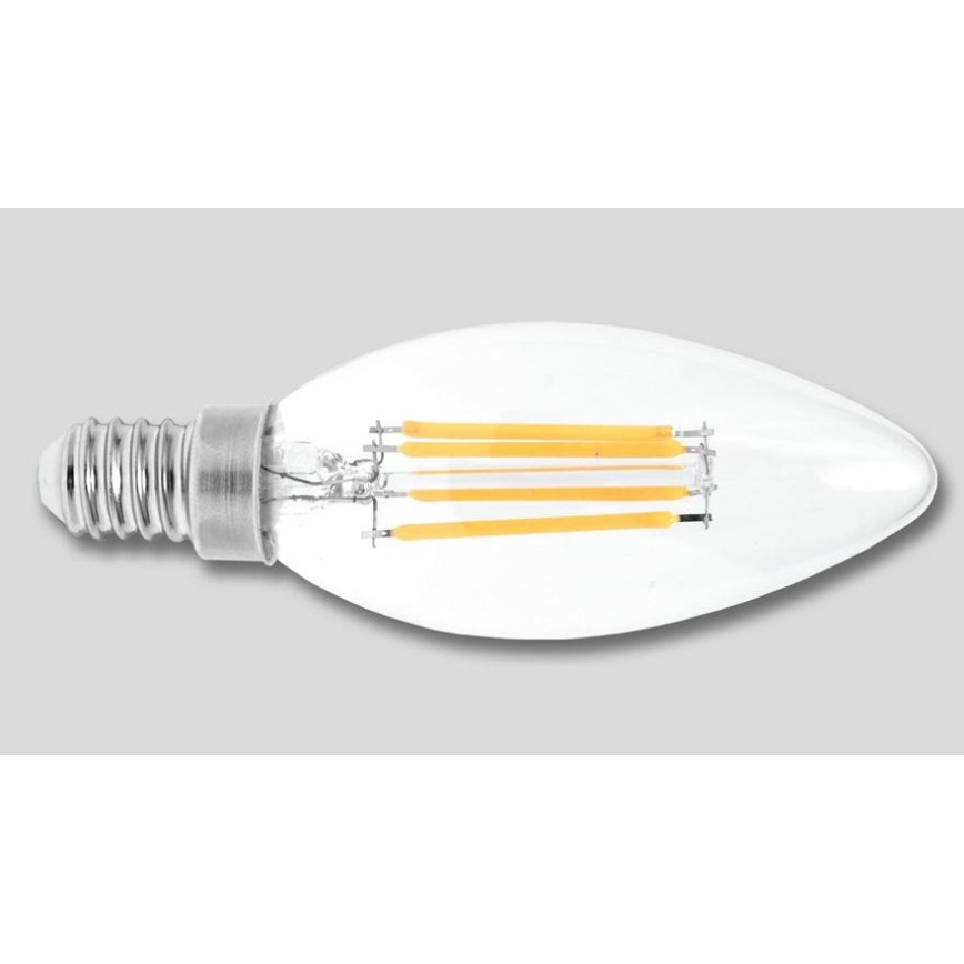 LED Žarulja RETRO C37 E14/2W/230V 3000K 320lm