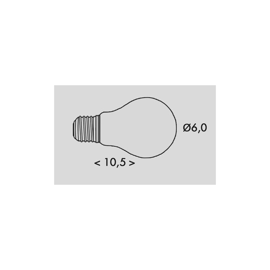 LED Žarulja RETRO A60 E27/5W/230V 3000K 1055lm