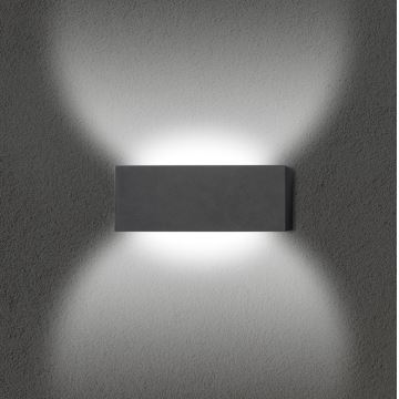 LED Vanjska zidna svjetiljka OSKAR LED/12W/230V 4000K IP54