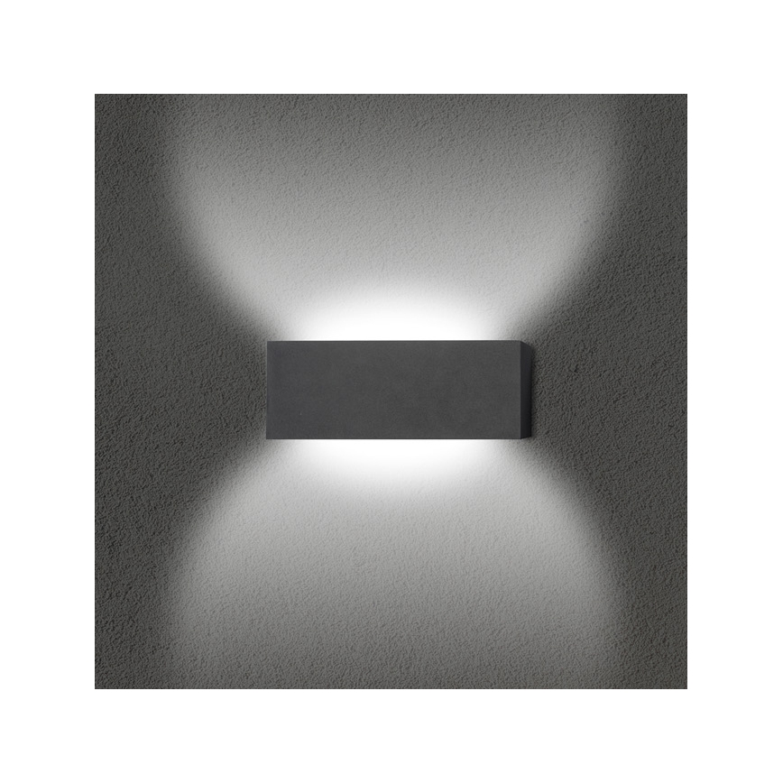 LED Vanjska zidna svjetiljka OSKAR LED/12W/230V 4000K IP54