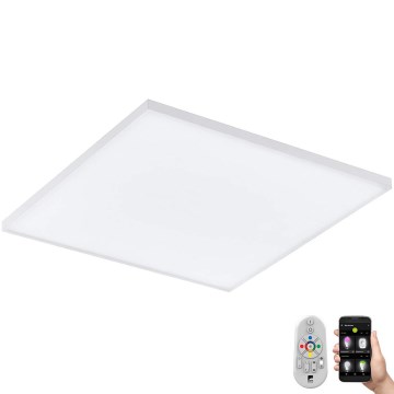 Eglo 32346- LED RGBW Prigušiva stropna svjetiljka TURCONA LED/21W/230V 2700-6500K + daljinski upravljač