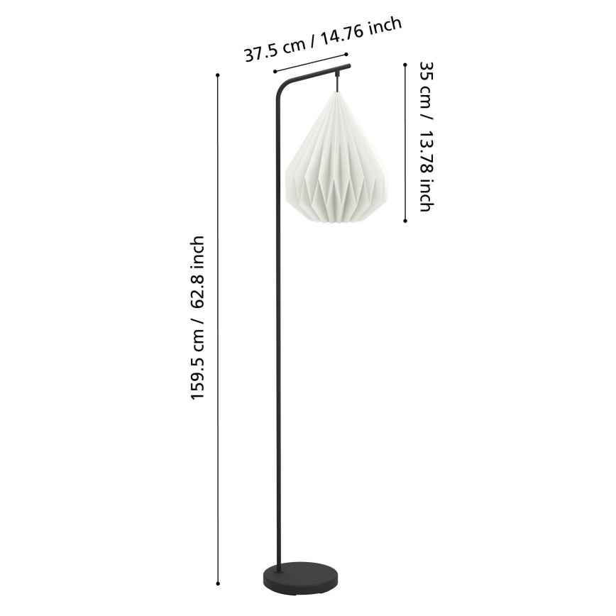 Eglo - Podna lampa 1xE27/25W/230V