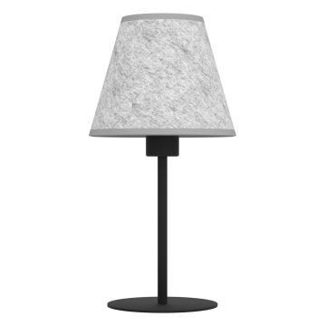 Eglo - Stolna lampa 1xE27/40W/230V siva